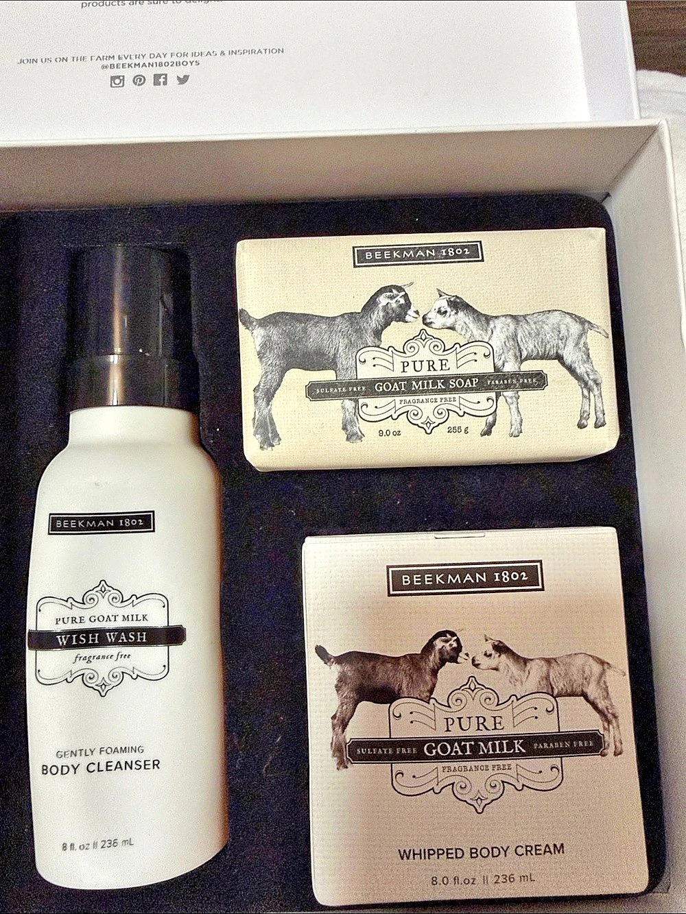 Beekman 1802 The Beekman 1802 Bounty Box Goat Milk Set NWT
